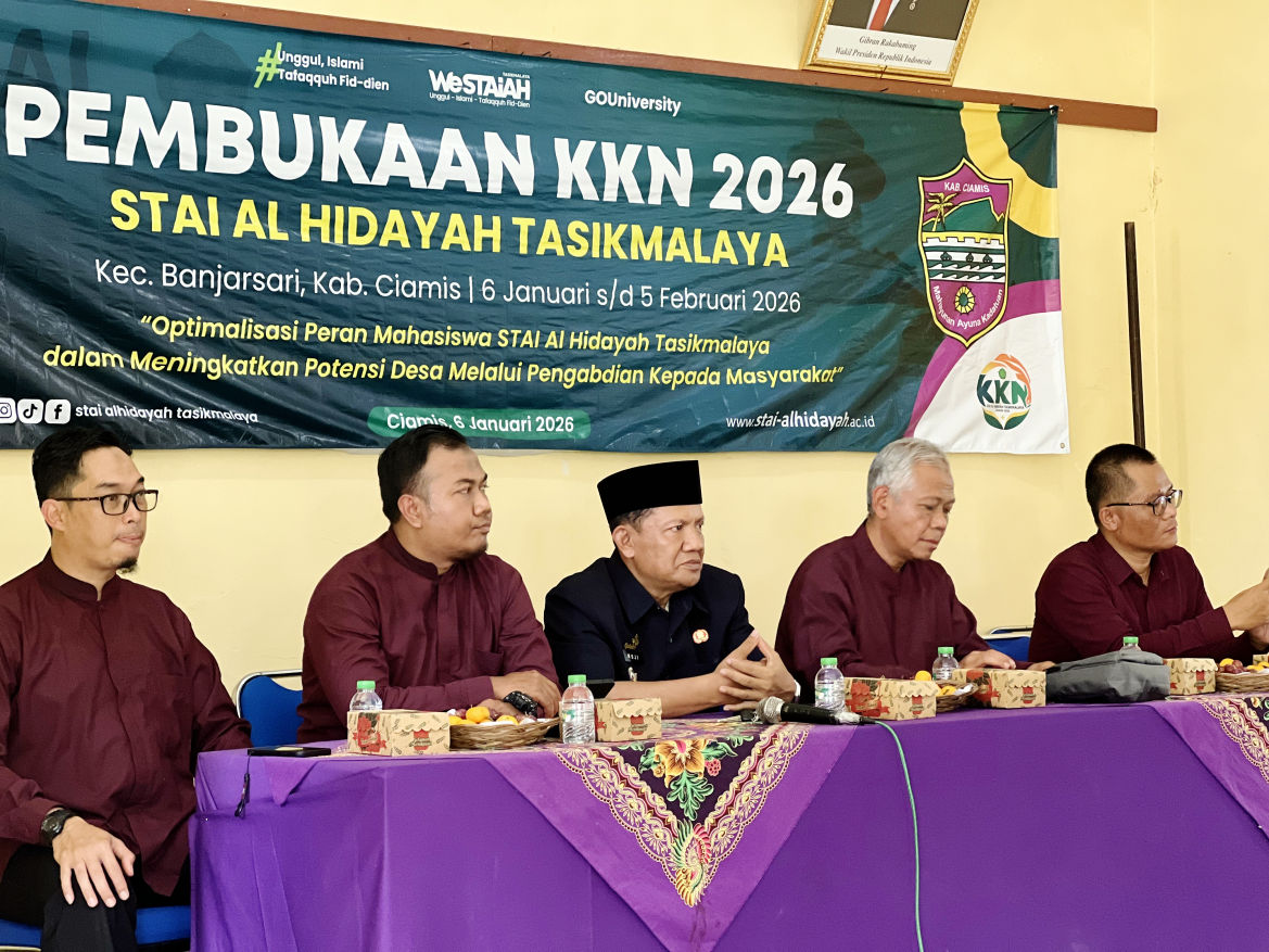 Pembukaan KKN STAI Al Hidayah Tasikmalaya di Banjarsari Ciamis